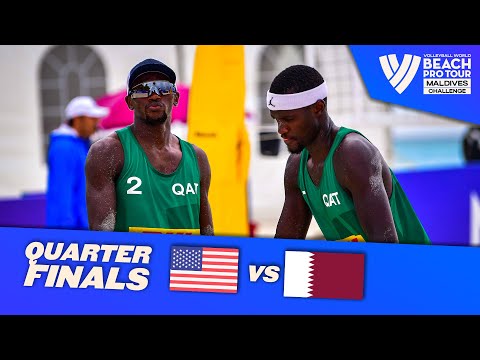 Partain/Benesh vs. Cherif/Ahmed - Quarter Finals Highlights the Maldives 2022 #BeachProTour