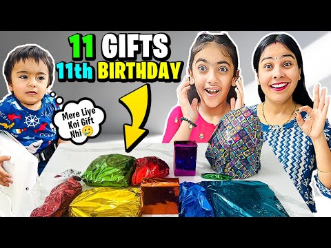 BIRTHDAY GIFTS UNBOXING!🎁🥳💕SAMAYRA ke 11 BIRTHDAY GIFTS |  @SamayraNarulaOfficial