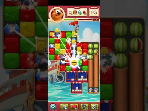 Toonblast Level 8234. No Boosters.