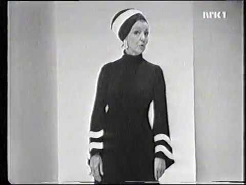 Kirsten Heiberg - letzter TV-Auftritt /last tv-appearance 1972 - Den gang jeg var ung