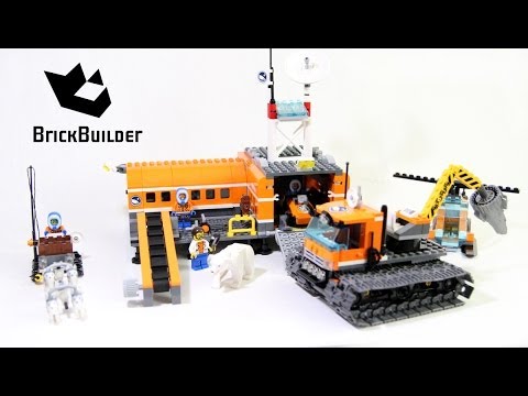 Vidéo LEGO City 60036 : Le camp de base arctique