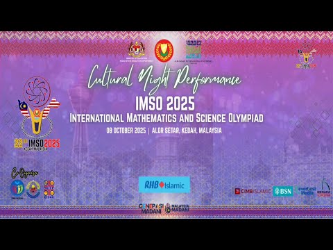 🌍✨ International Cultural Night | IMSO 2025 ✨🌍