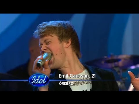 Slutaudition solosång: Emil Carlsson - Idol Sverige (TV4)