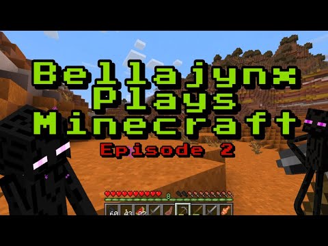 EPIC Minecraft FAIL! Enderman ATTACKS Bella Jynx!