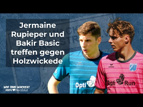 Jermaine Rupieper und Bakir Basic treffen beim Remis | SV Wacker Obercastrop - Holzwickeder SC
