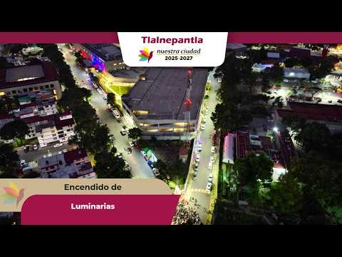 ¡Encendido de Luminarias en Los Reyes Ixtacala, #Tlalnepantla! 