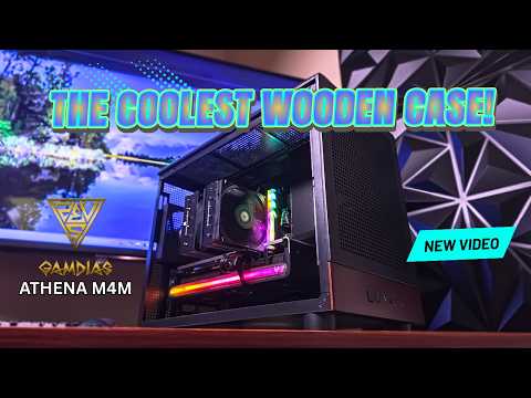 GAMDIAS Just Made PC Building Beautiful - ATHENA M4M M-ATX Case Review