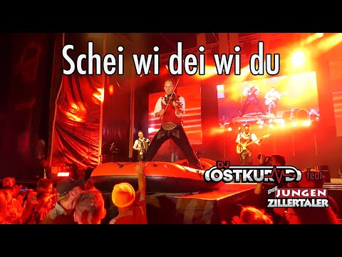 DJ Ostkurve feat Die Jungen Zillertaler - Schei wi dei wi du (Lyrics Remix Video)