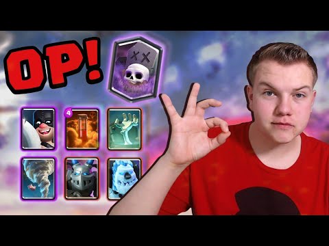 OP DECK! 12 Win Graveyard Executioner Control Deck LIVE Grand Challenge Gameplay - Clash Royale