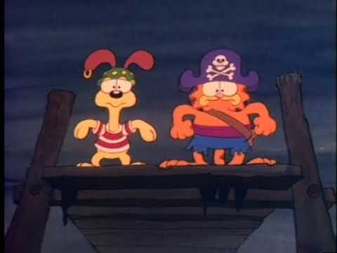 Garfield's Halloween Adventure (1985) - Attack of the Pirates (Edited)