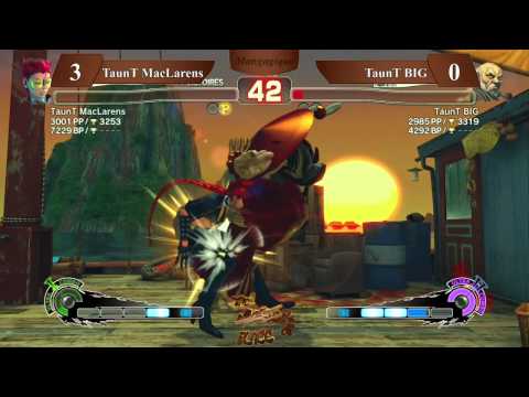 Master Of Place 1er Tour Taunt Maclarens (Viper) Vs TaunT BIG (Gouken) USF4