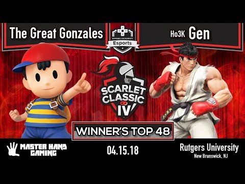 Scarlet Classic IV - The Great Gonzales (Ness) vs Ho3K | Gen (Ryu) - Winner's Top 48