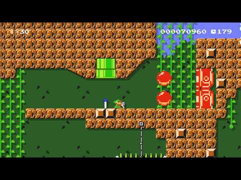 ▼△The Legend of Zelda in SMM2△▼ by あっきくん(´ ∀`) - Super Mario Maker 2 - No Commentary 1bz