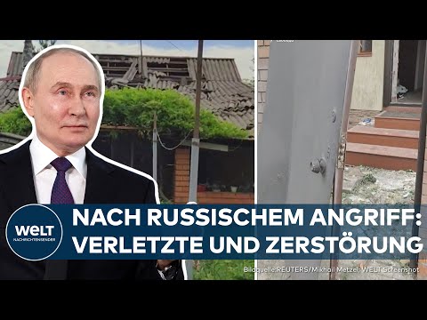 UKRAINE-KRIEG: Russischer Angriff auf Dnipro! Verletzte nach Drohnenangriff und Raketenbeschuss