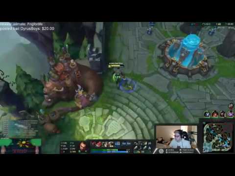 TSM Dyrus Darius vs Ryze March 26th 2016 Live Stream Patch 6.6