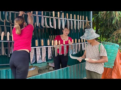 Building Complete Kiosk Cabin, Knife Blacksmith Counter, Mechanical Engineering \ Blacksmith Girl