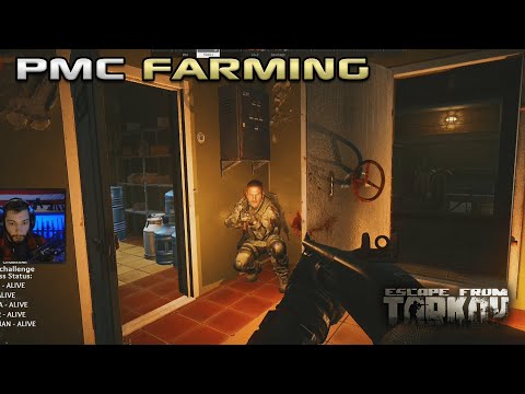 Farming PMCs - Snowball Challenge - Escape From Tarkov