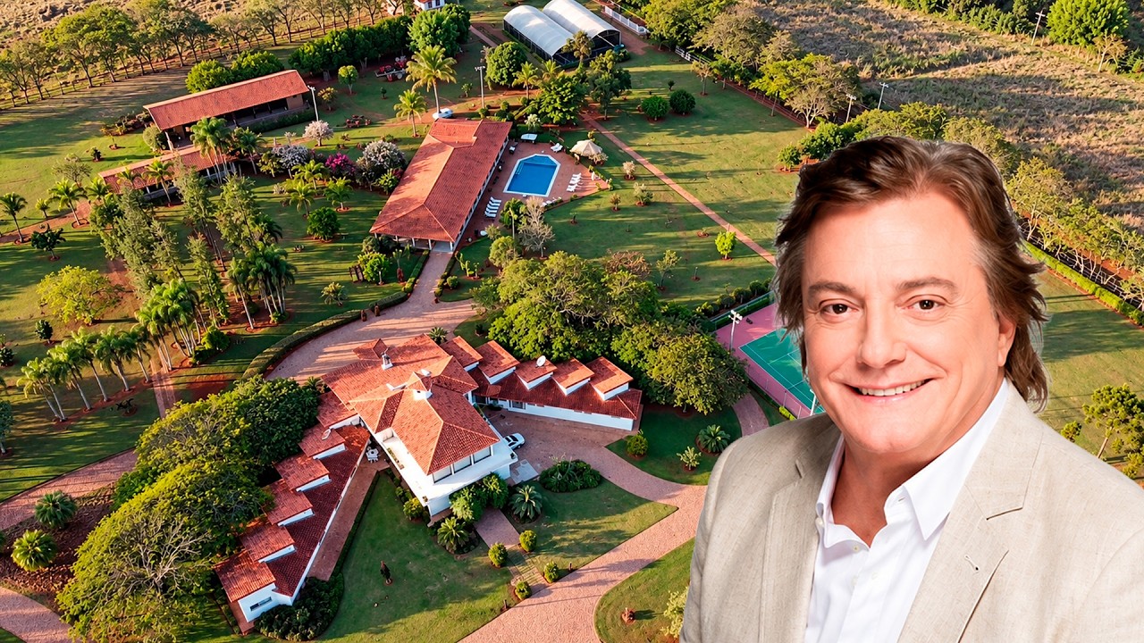 Conheça a incrível fazenda milionária do cantor Fábio Jr