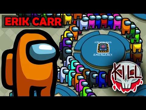 Among Us mas FUI IMPOSTOR contra 100 JOGADORES