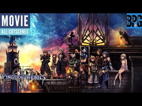 Kingdom Hearts 3 - The Movie - All Cutscenes and Story Dialogue - 4K 60FPS