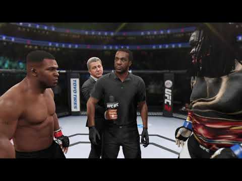 Mike Tyson vs. Executor - EA Sports UFC 2 - Boxing Stars