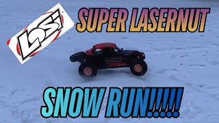 Watch This Losi RC Car Tear Through a Snowy Neighborhood