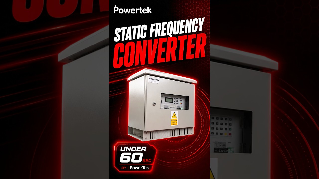 Static Frequency Converter product video thumbnail