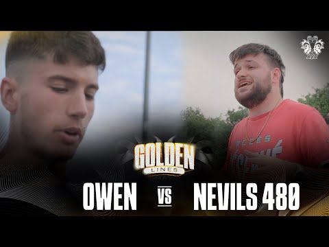 OWEN vs NEVILS 480 BATALLA ESCRITA GOLDEN LINES ZARAGOZA 2023