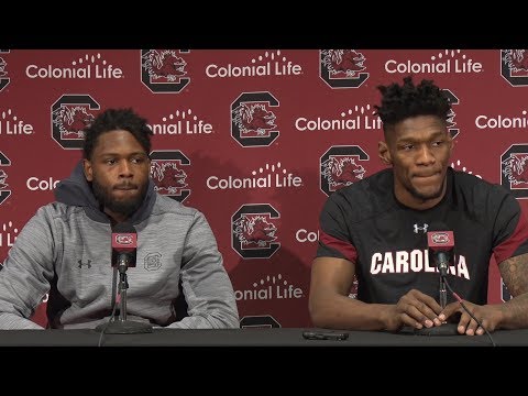 NEWS CONFERENCE: Evan Hinson, Chris Silva — 1/8/18