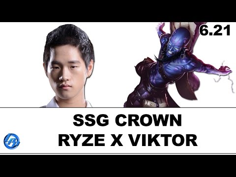SSG Crown - Ryze vs. Viktor - Kr Ranked