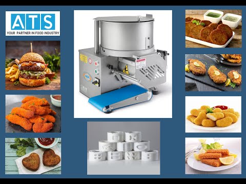 Burger forming machine