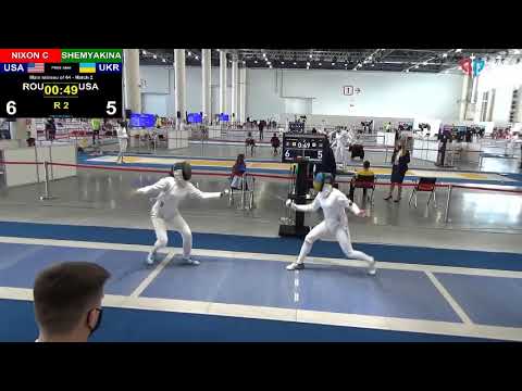 Kazan 2021 SWE - L64 - Nixon USA v Shemyakina UKR
