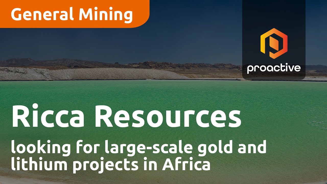 Ricca Resources looking for large-scale gold and lithium projects in Africa