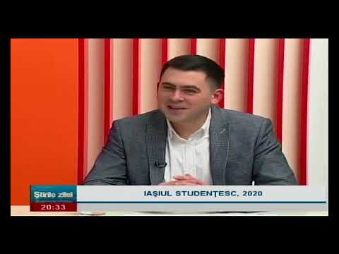 Interviu - Bogdan Crucianu - Tele M Iași - Calendar de evenimente 2020