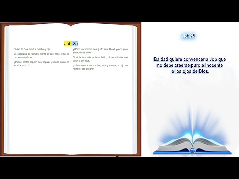 La Biblia de Jerusalen Audio Es Job 25