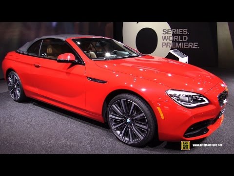 Thumbnail for 2016 BMW 650i Convertible - Exterior and Interior Walkaround - Debut at 2015 Detroit Auto Show by Motorcycle, BMW, video, Convertible, Car, Vehicle, vide