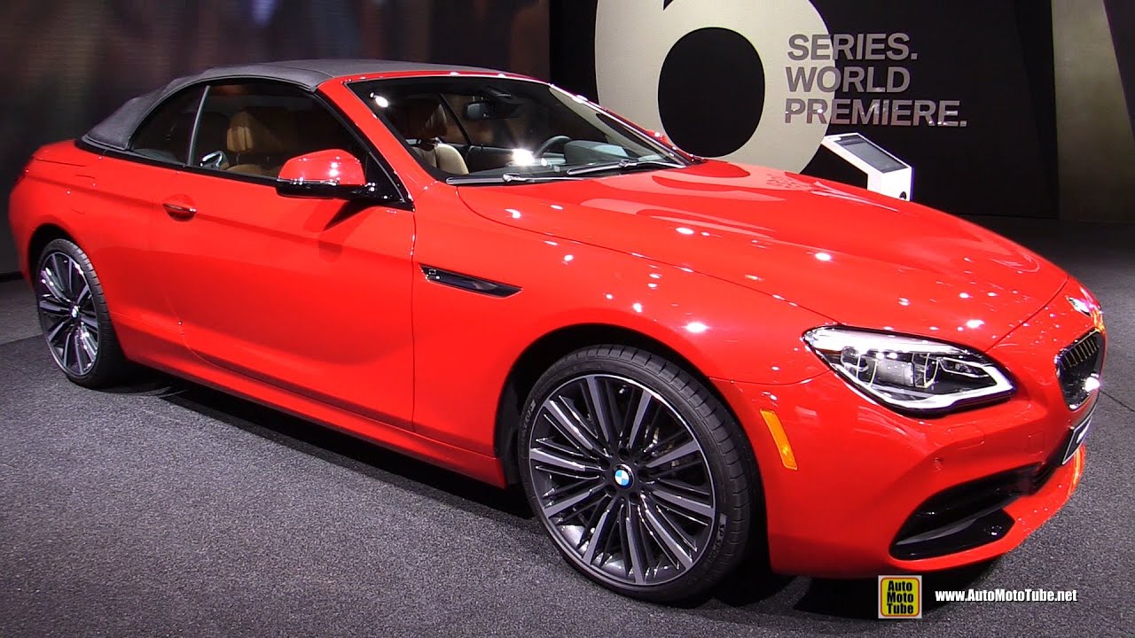 2016 BMW 650i Convertible - Exterior and Interior Walkaround - Debut at 2015 Detroit Auto Show