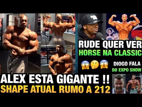 ALEX DOS ANJOS GIGANTE ( SHAPE ATUAL) - HORSE NA CLASSIC (RUDE OPINA) - DIOGO FALA SOBRE EXPO SHOW