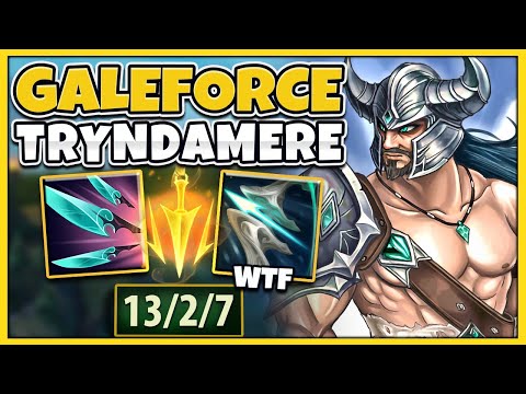 Abusing Galeforce Makes Tryndamere a One Man Army... | Season 11 Tryndamere - League of Legends