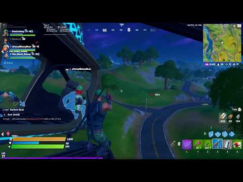 First Recorded Attack on a Fortnite Helicopter with Harpoon Gun