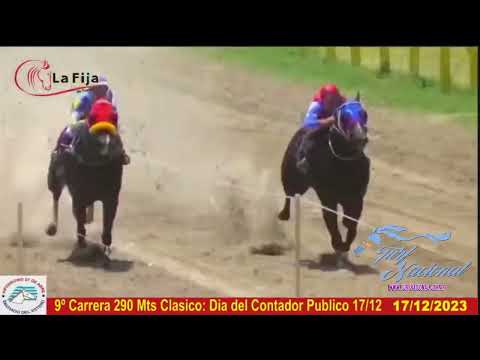 SANTIAGO DEL ESTERO 17 12 2023   CARRERA 9 negro querido