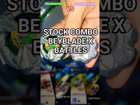 Beyblade X TRICERAPRESS vs HORN RHINO #beyblade #beybladex #toys #love