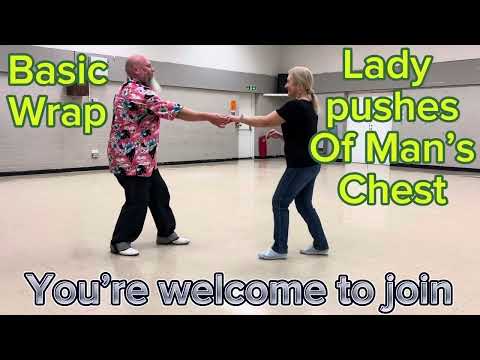 Great beginners jive moves: Basic Wrap with variations #jivelessons #rockandroll #rockabilly
