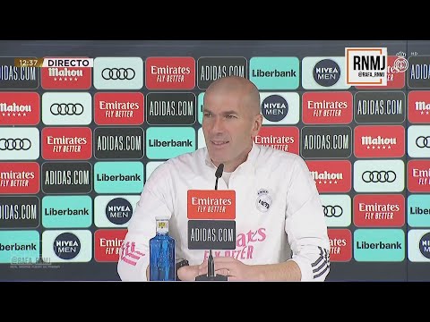 Rueda de prensa de ZIDANE post Real Madrid 2-0 Valencia (14/02/2021) #RealMadridValencia