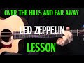 how to play "Over the Hills and Far Away" on guitar ...