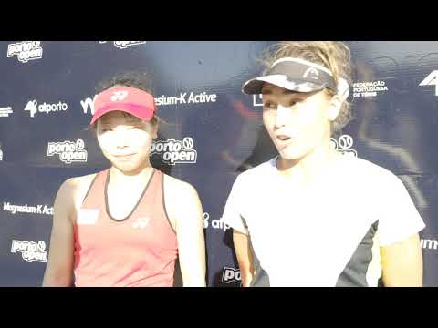 Porto Open 2020 - Interview with Julia Payola & Himeno Sakatsume
