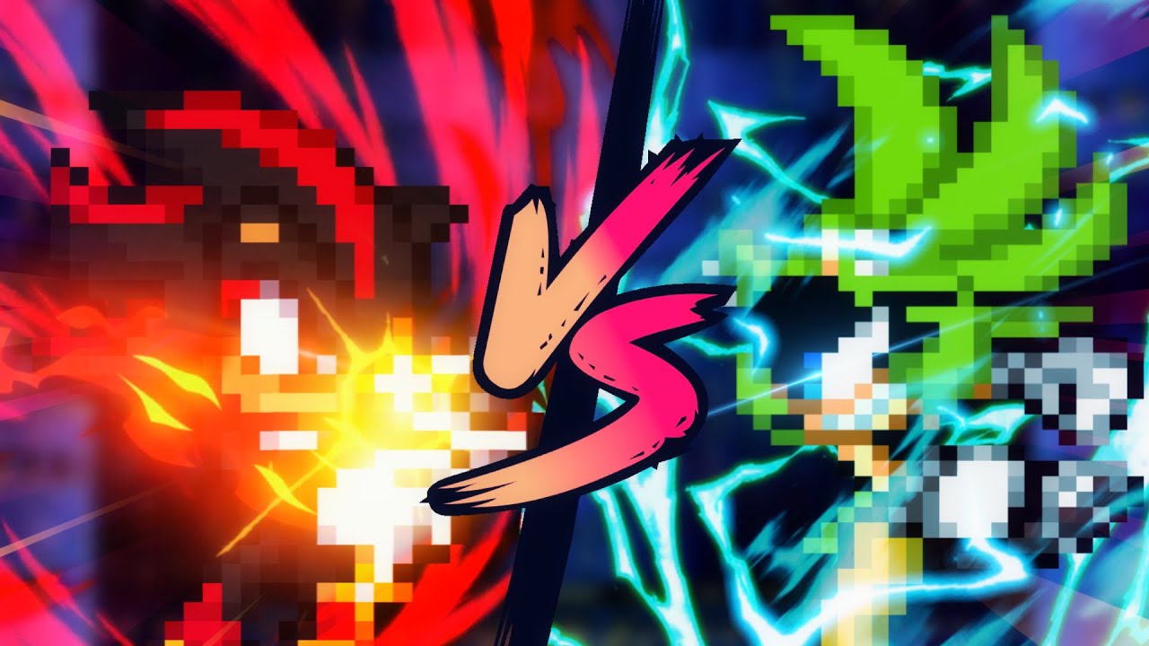 SHADOW VS. SURGE - SPRITE ANIMATION