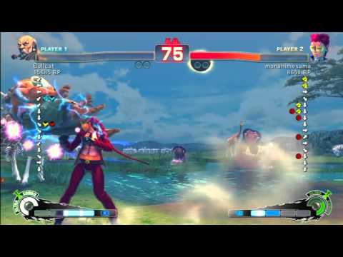 SSF4 Rank Match  Bullcat (GK)  vs  monahimesama (VI)