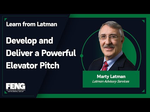 How to Develop and Deliver a Powerful Elevator Pitch