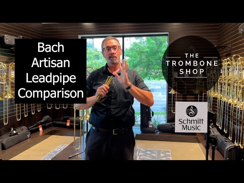 THREE DIFFERENT VOICES! Bach Artisan Large Bore Tenor Leadpipe Comparison